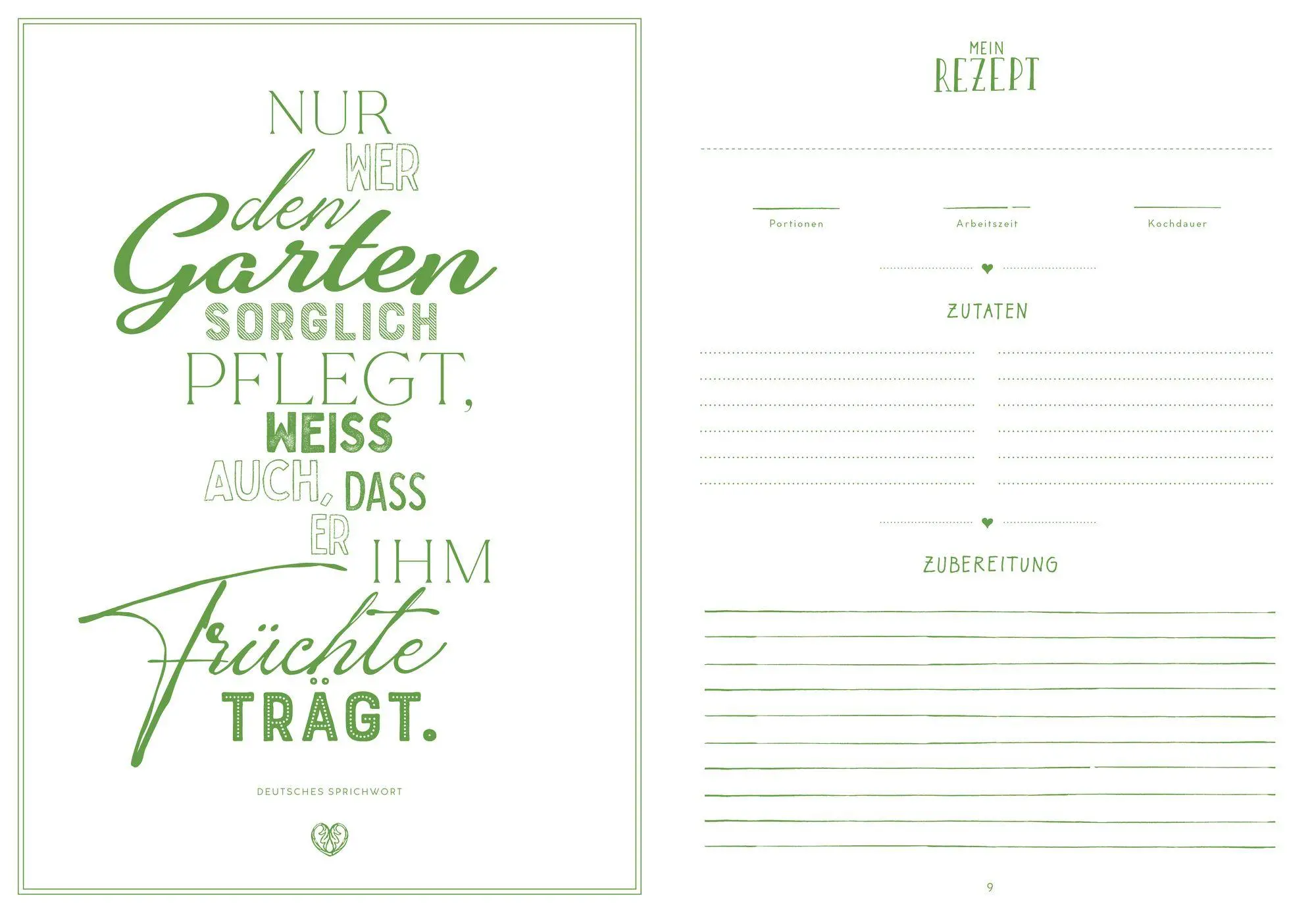 Bild: 4041433881466 | Meine liebsten Rezepte - Cottage Garden | Einschreibbuch | Bastin