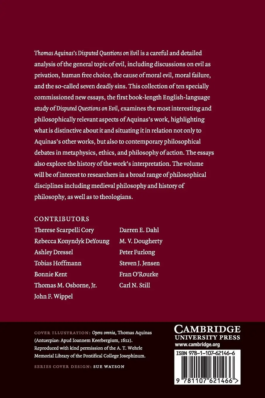 Rückseite: 9781107621466 | Aquinas's Disputed Questions on Evil | M. V. Dougherty | Taschenbuch