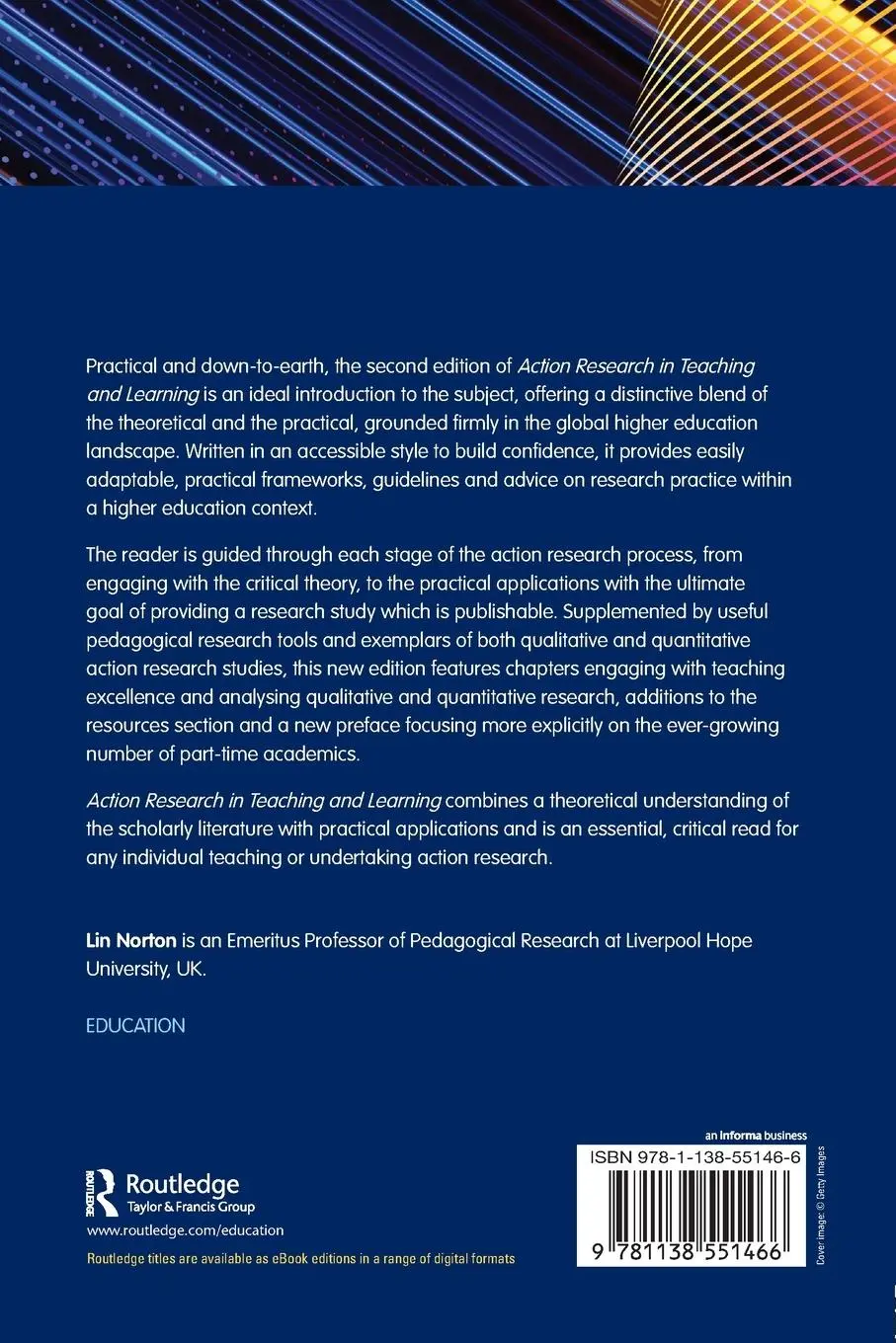 Rückseite: 9781138551466 | Action Research in Teaching and Learning | Lin Norton | Taschenbuch