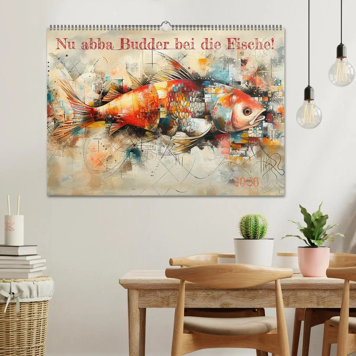 Bild: 9783457371466 | Nu abba Budder bei die Fische! (Wandkalender 2026 DIN A2 quer),...