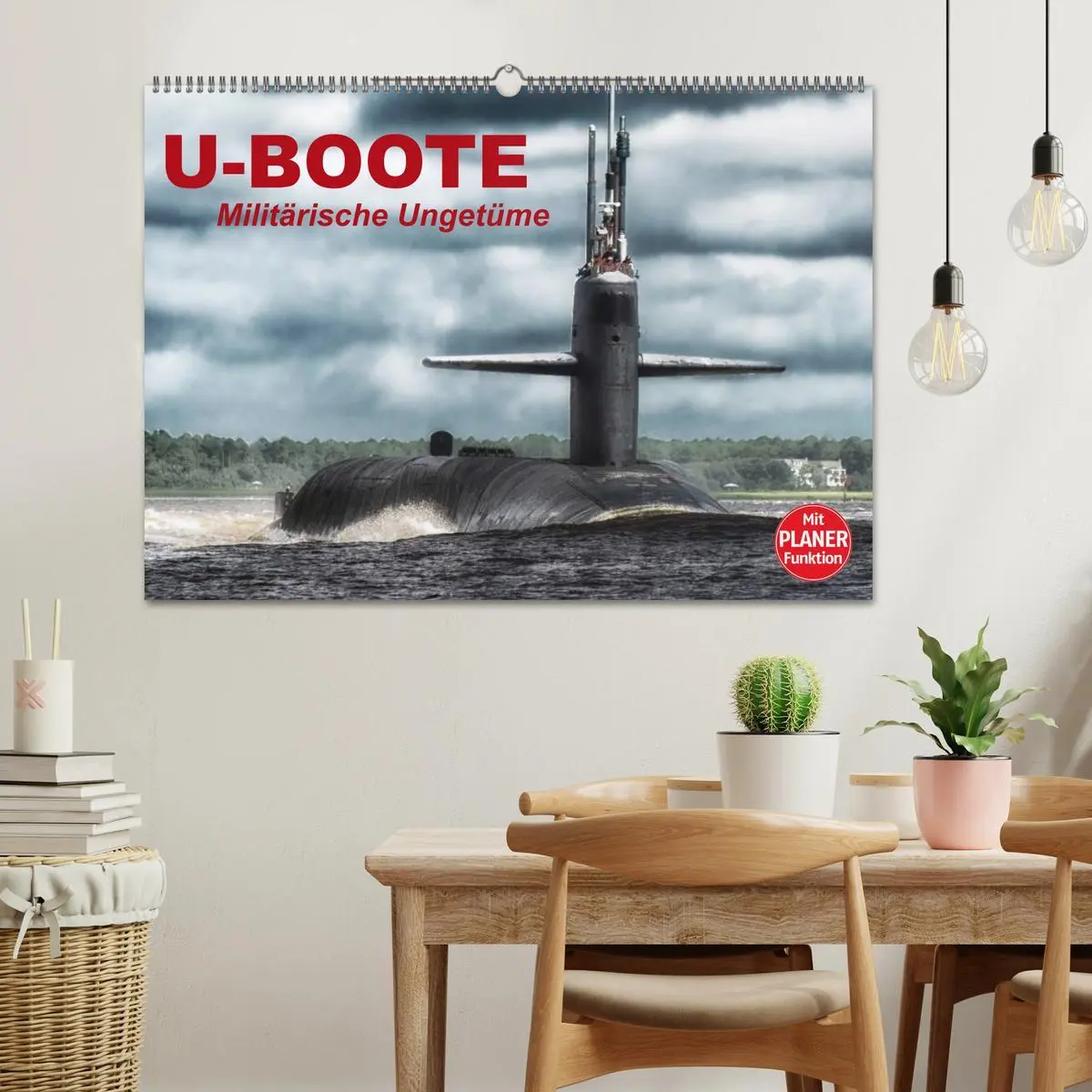 Bild: 9783457991466 | U-Boote. Militärische Ungetüme (Wandkalender 2026 DIN A2 quer),...