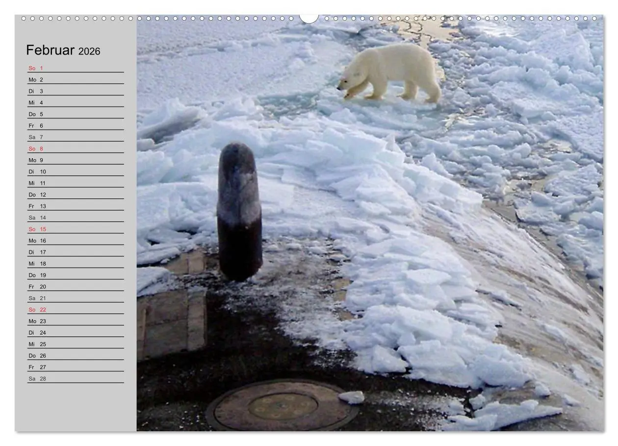 Bild: 9783457991466 | U-Boote. Militärische Ungetüme (Wandkalender 2026 DIN A2 quer),...