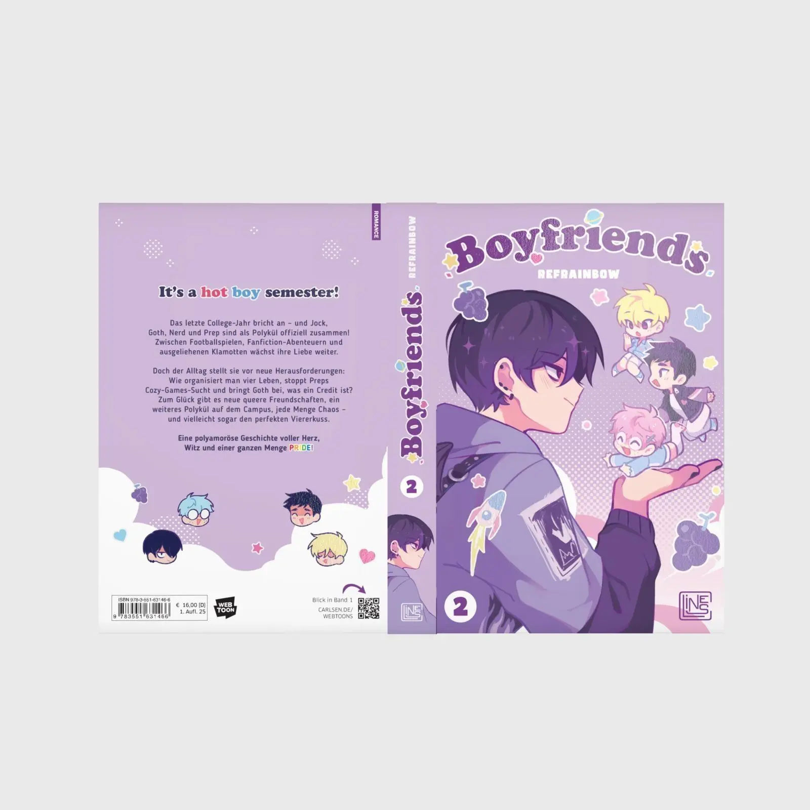 Bild: 9783551631466 | Boyfriends 2 | Refrainbow | Taschenbuch | Boyfriends | 320 S. | 2025