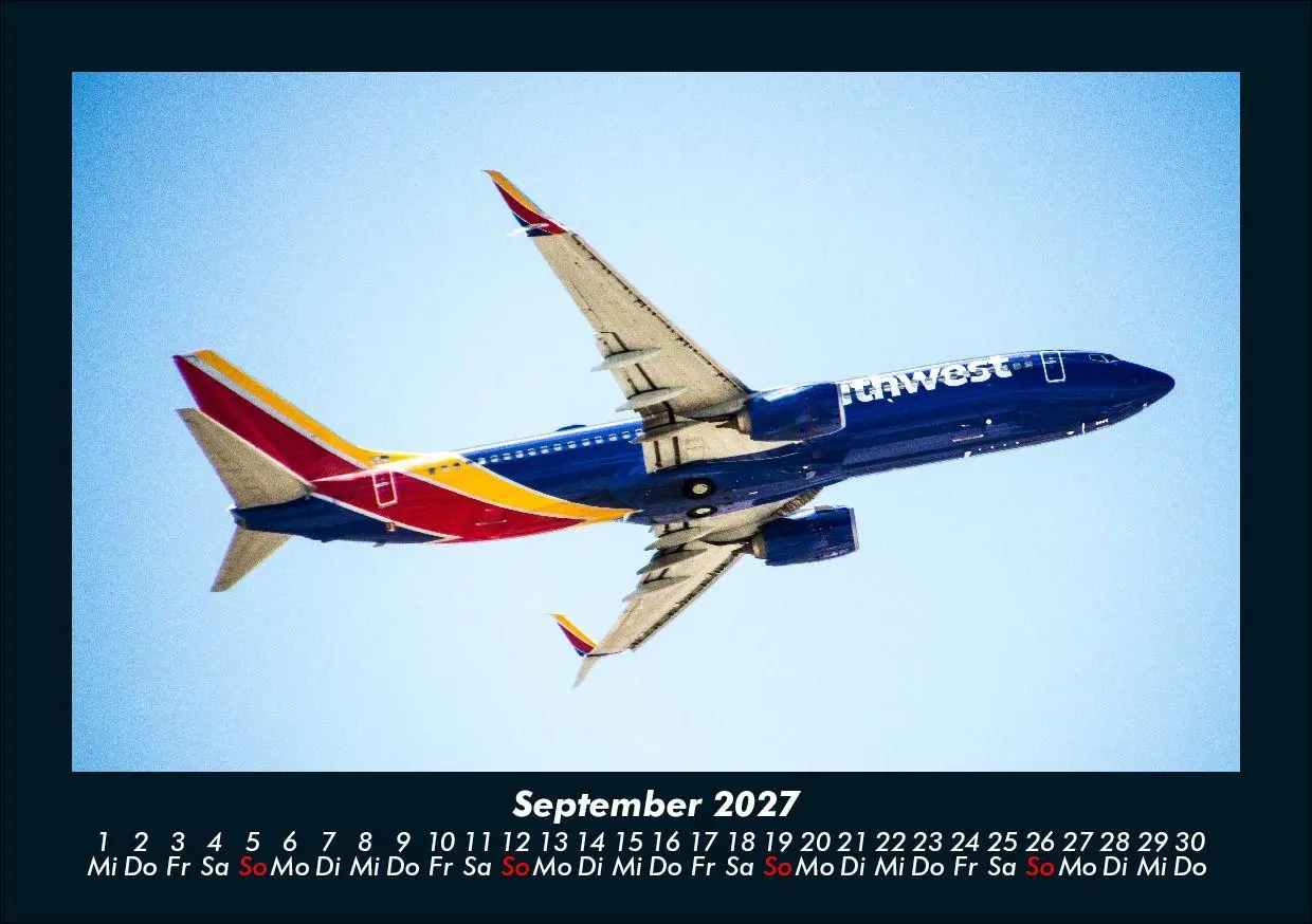 Bild: 9783695421466 | Flugzeuge 2027 Fotokalender DIN A5 | Tobias Schmitt (u. a.) | Kalender