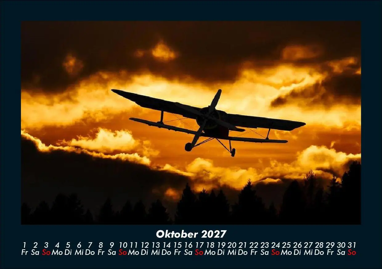 Bild: 9783695421466 | Flugzeuge 2027 Fotokalender DIN A5 | Tobias Schmitt (u. a.) | Kalender