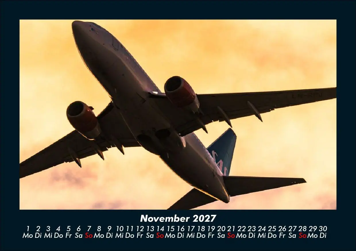 Bild: 9783695421466 | Flugzeuge 2027 Fotokalender DIN A5 | Tobias Schmitt (u. a.) | Kalender