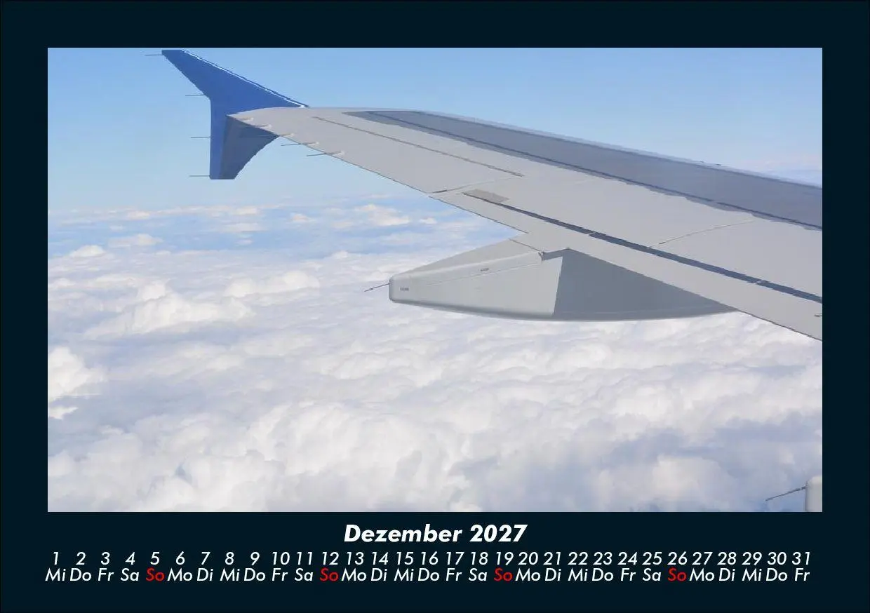 Bild: 9783695421466 | Flugzeuge 2027 Fotokalender DIN A5 | Tobias Schmitt (u. a.) | Kalender