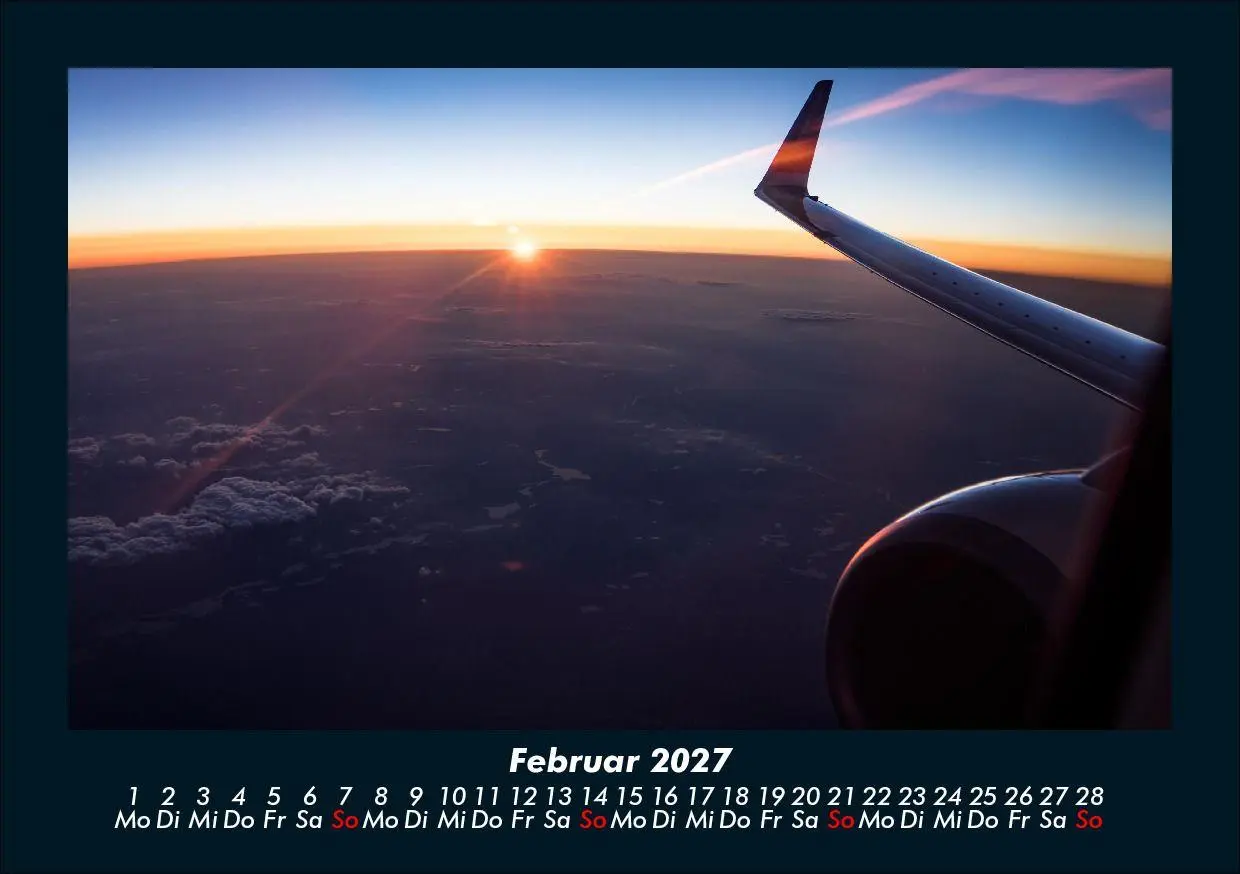 Bild: 9783695421466 | Flugzeuge 2027 Fotokalender DIN A5 | Tobias Schmitt (u. a.) | Kalender