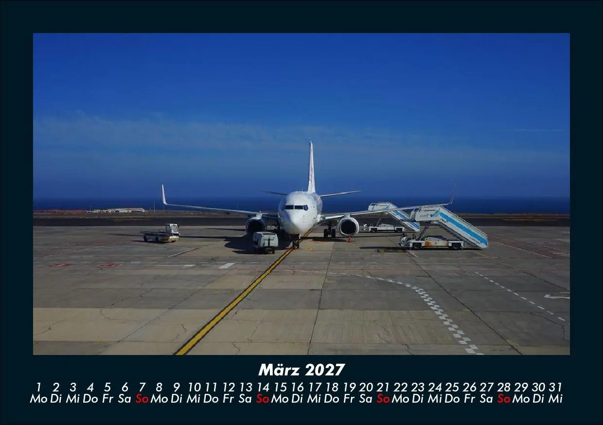 Bild: 9783695421466 | Flugzeuge 2027 Fotokalender DIN A5 | Tobias Schmitt (u. a.) | Kalender
