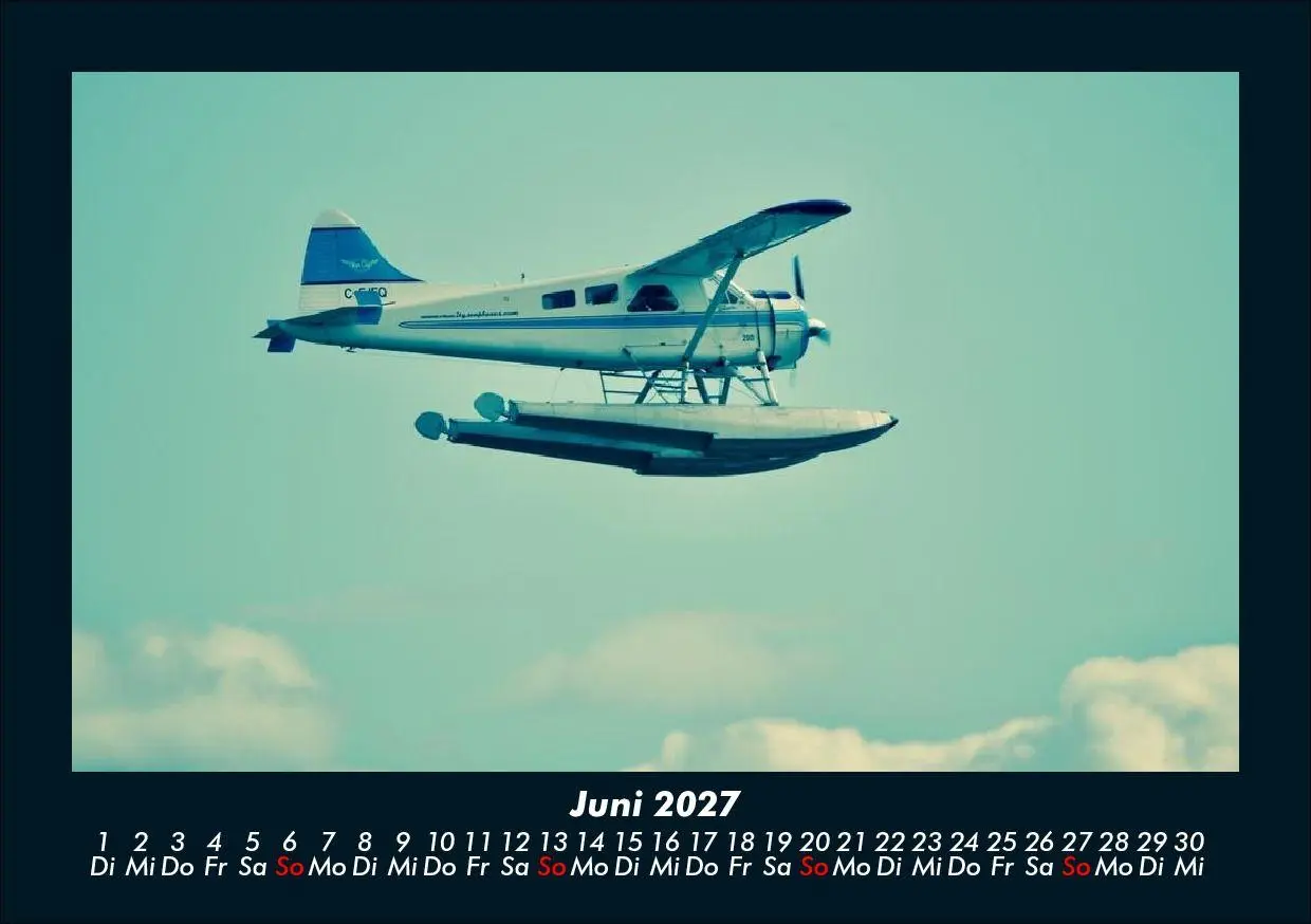 Bild: 9783695421466 | Flugzeuge 2027 Fotokalender DIN A5 | Tobias Schmitt (u. a.) | Kalender