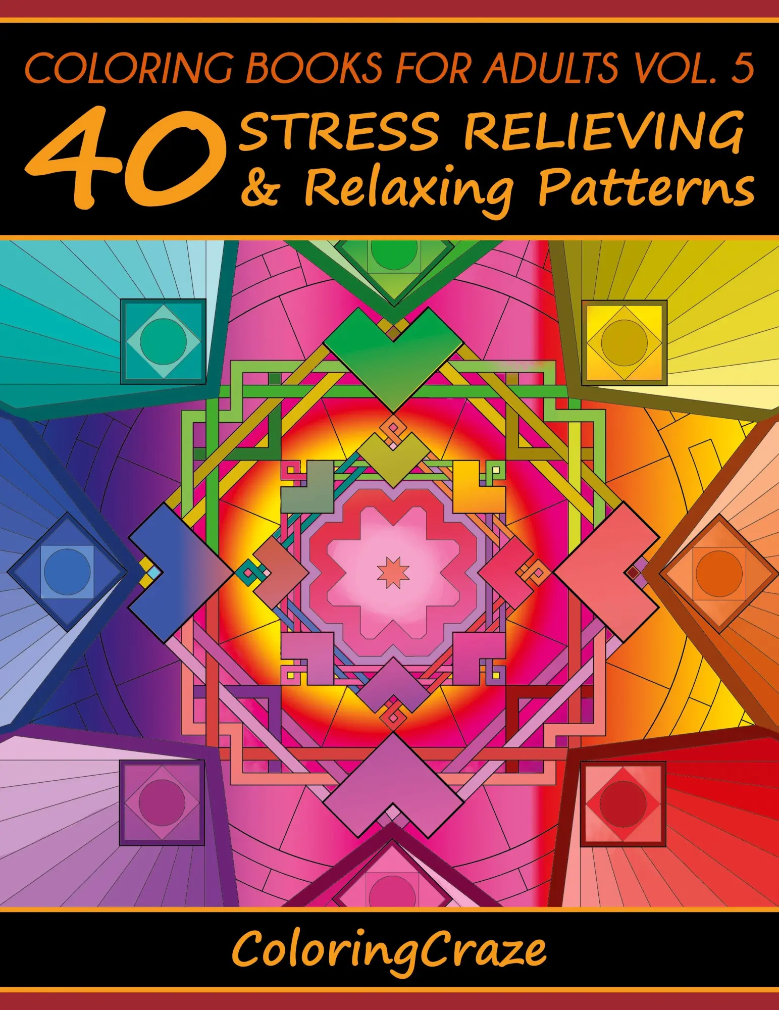 Cover: 9788367921466 | Coloring Books For Adults Volume 5 | Coloringcraze | Taschenbuch