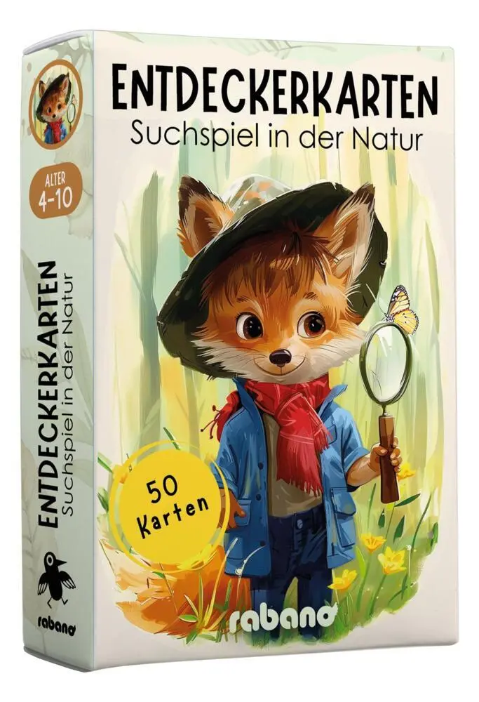 Cover: 4262454581566 | Entdeckerkarten | Suchspiel in der Natur | Rabano Art | Deutsch | 2025