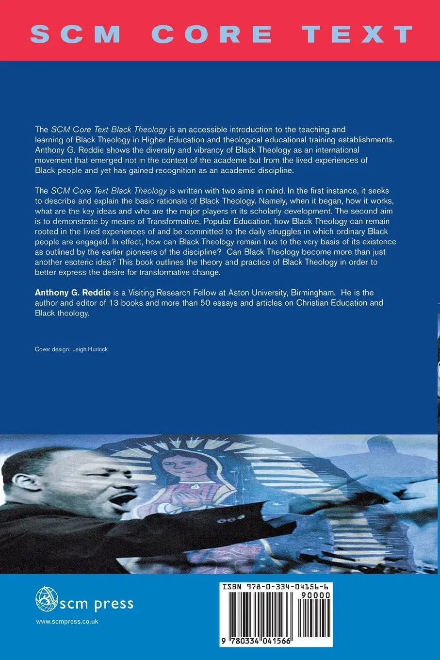 Rückseite: 9780334041566 | Scm Core Text Black Theology | Anthony Reddie | Taschenbuch | Englisch