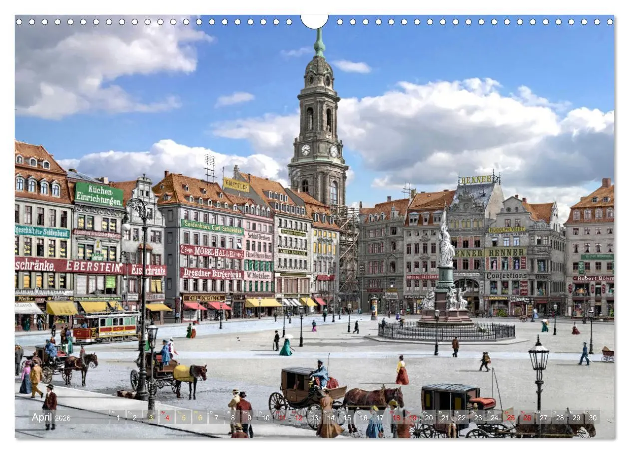 Bild: 9783457431566 | Historisches Dresden um 1900 - Fotos restauriert und koloriert...