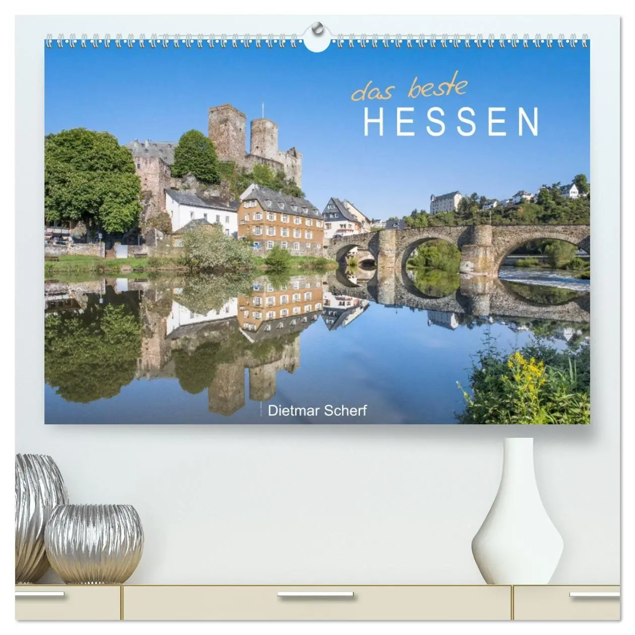 Cover: 9783457741566 | Das beste Hessen (hochwertiger Premium Wandkalender 2026 DIN A2...
