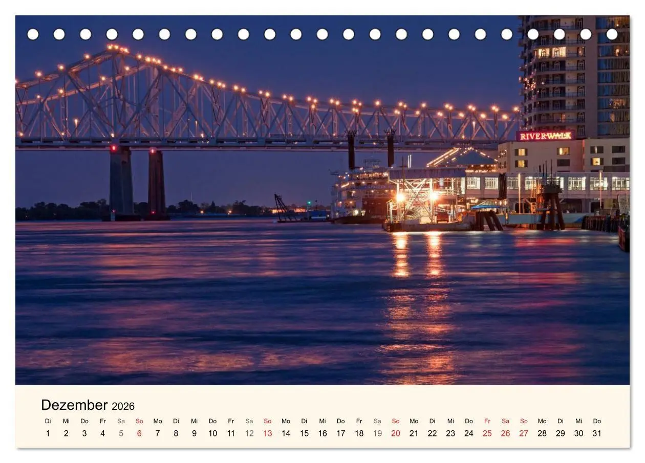Bild: 9783516141566 | Sommer in New Orleans (Tischkalender 2026 DIN A5 quer), CALVENDO...