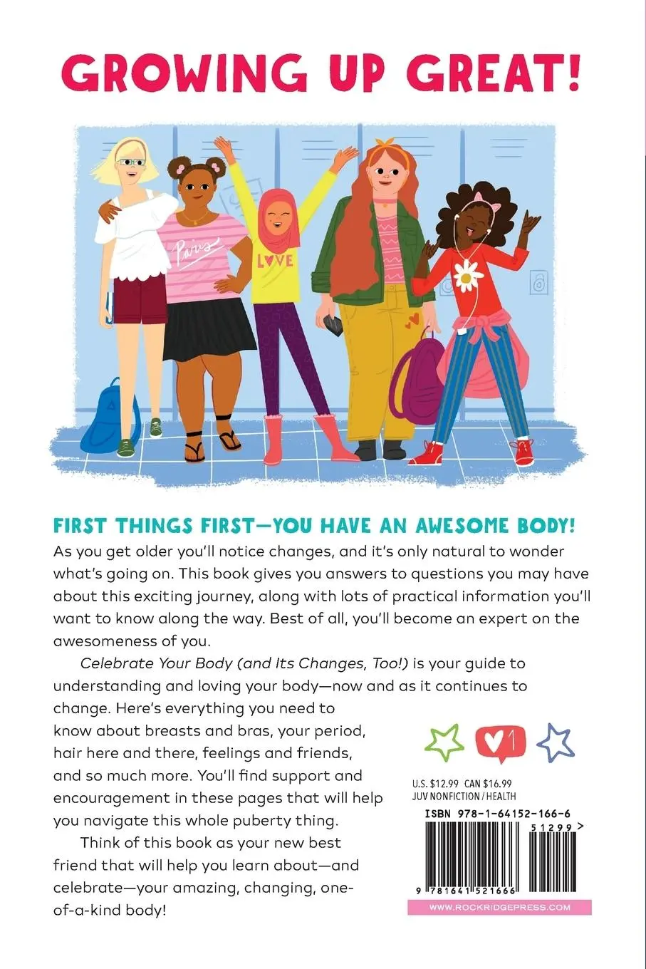 Rückseite: 9781641521666 | Celebrate Your Body (and Its Changes, Too!) | Sonya Renee Taylor