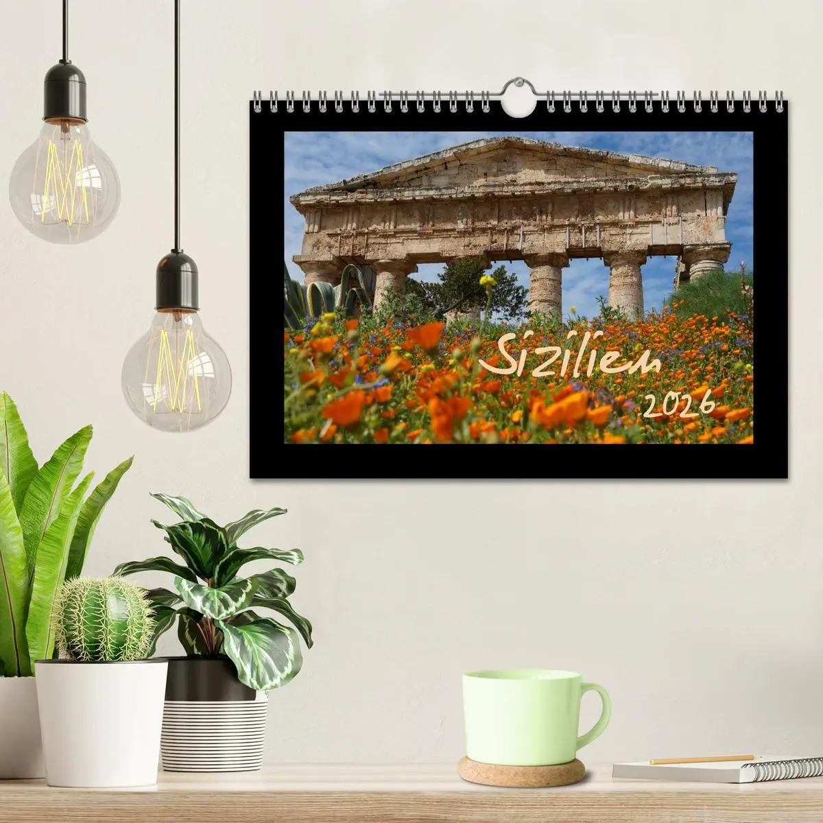 Bild: 9783516201666 | Sizilien (Wandkalender 2026 DIN A4 quer), CALVENDO Monatskalender