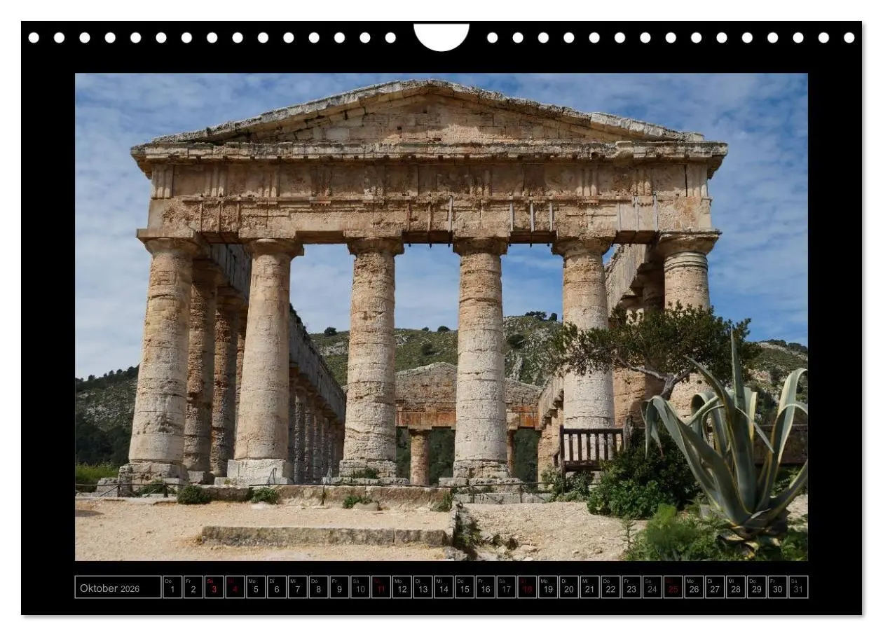 Bild: 9783516201666 | Sizilien (Wandkalender 2026 DIN A4 quer), CALVENDO Monatskalender