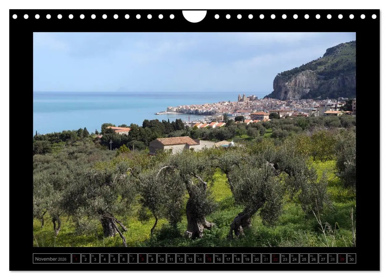 Bild: 9783516201666 | Sizilien (Wandkalender 2026 DIN A4 quer), CALVENDO Monatskalender