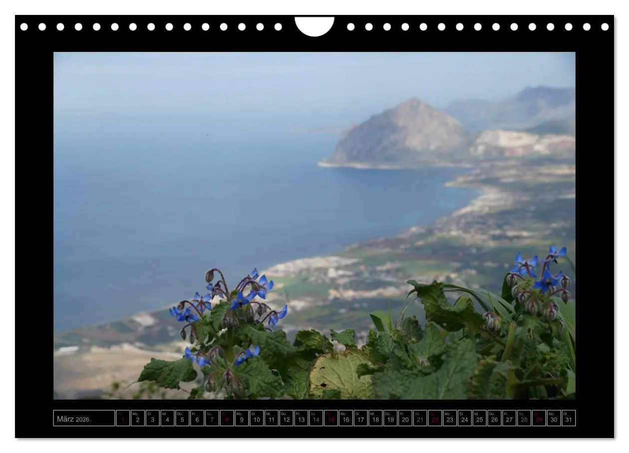 Bild: 9783516201666 | Sizilien (Wandkalender 2026 DIN A4 quer), CALVENDO Monatskalender