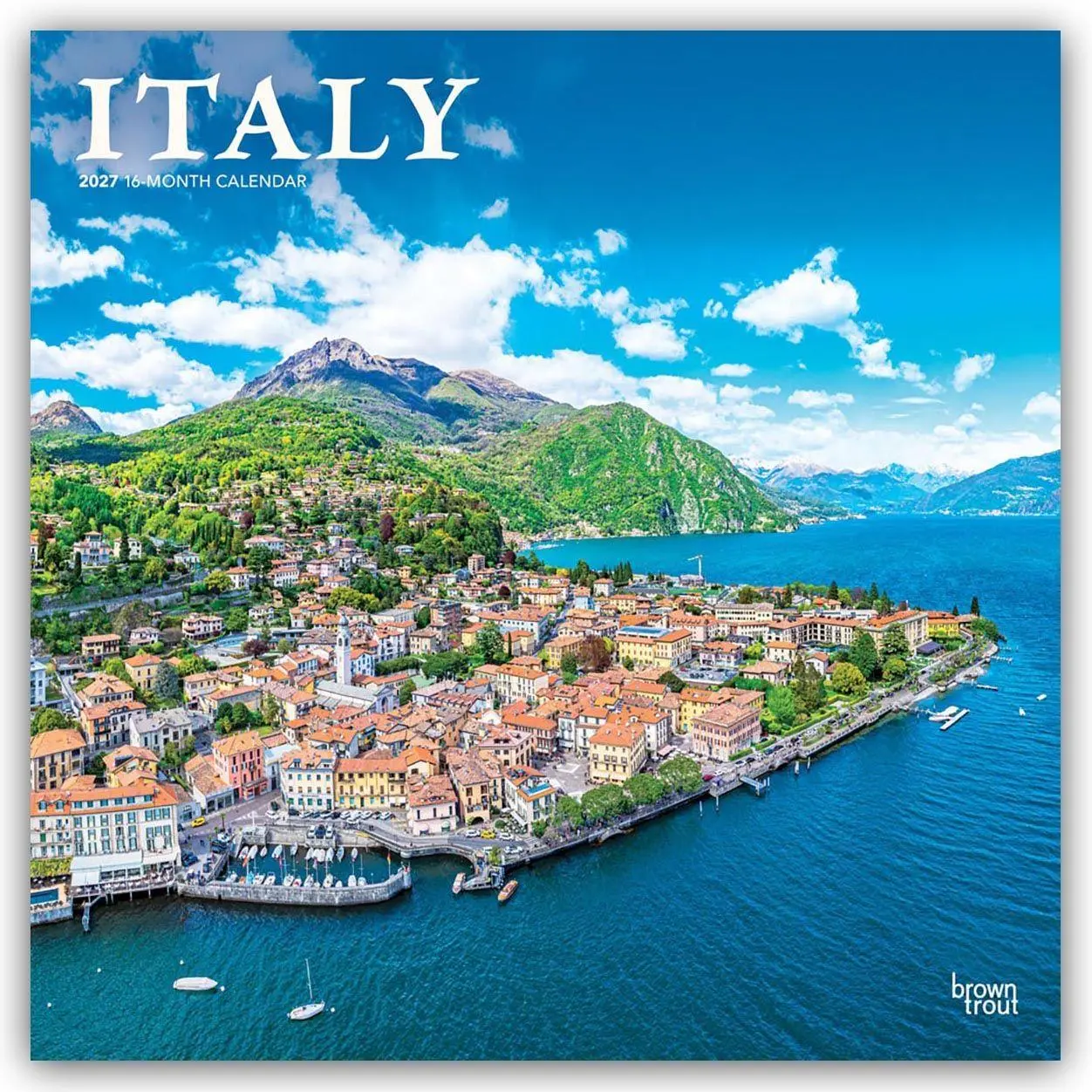 Cover: 9798330711666 | Italy - Italien 2027 - 16-Monatskalender | Browntrout Publishers