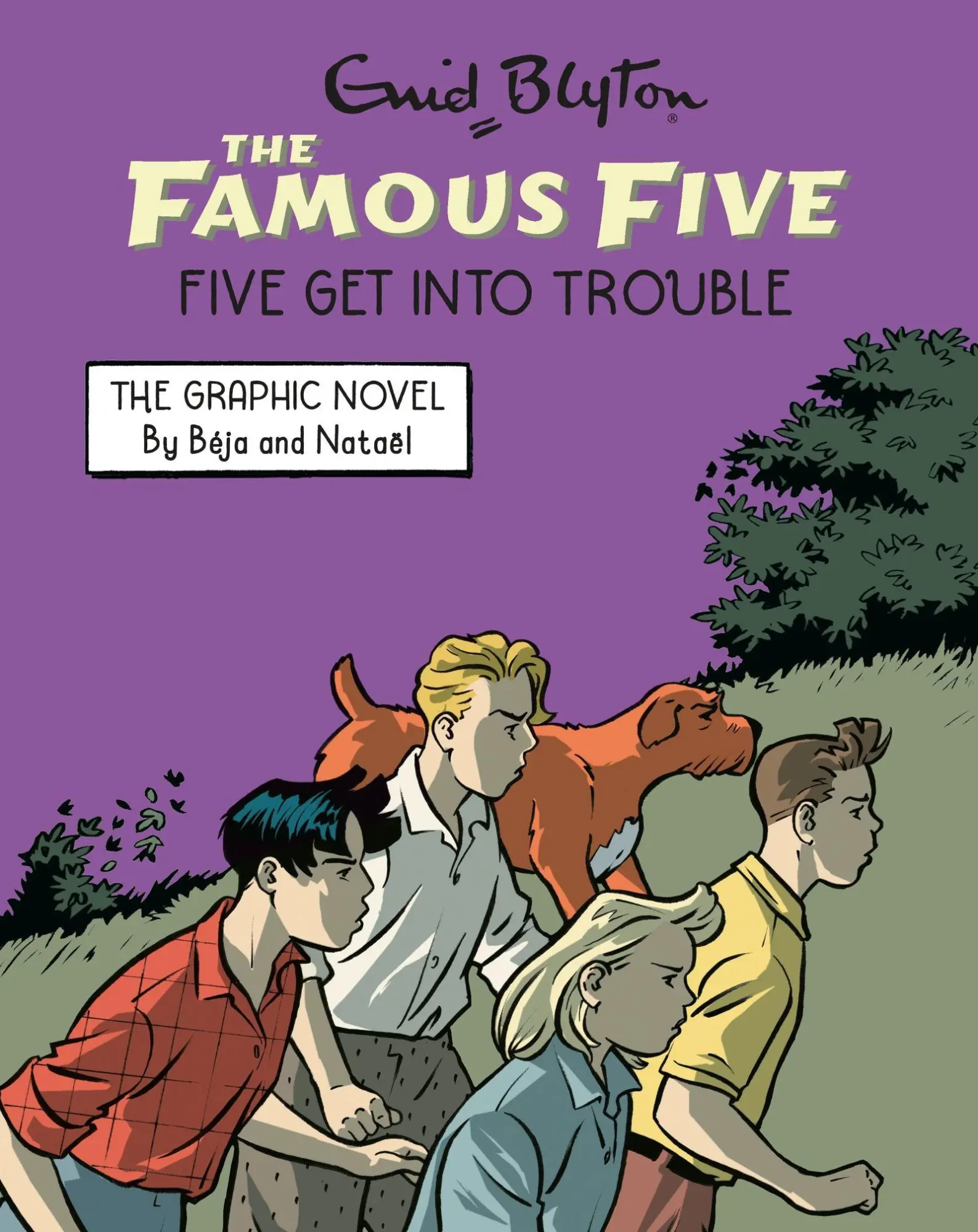 Cover: 9781444981766 | Famous Five Graphic Novel 05: Five Get Into Trouble | Enid Blyton