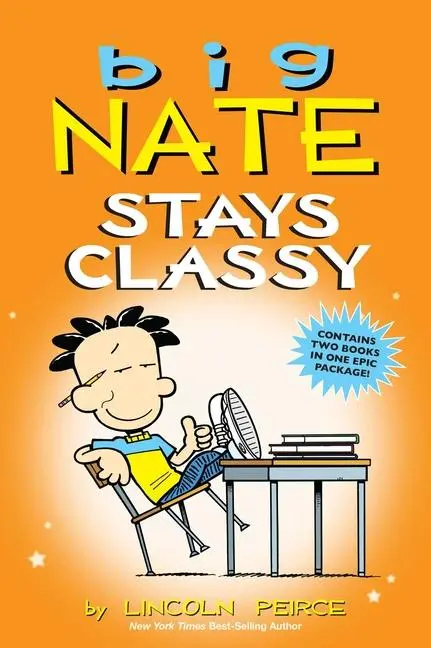 Cover: 9781524861766 | Big Nate Stays Classy | Two Books in One | Lincoln Peirce | Buch