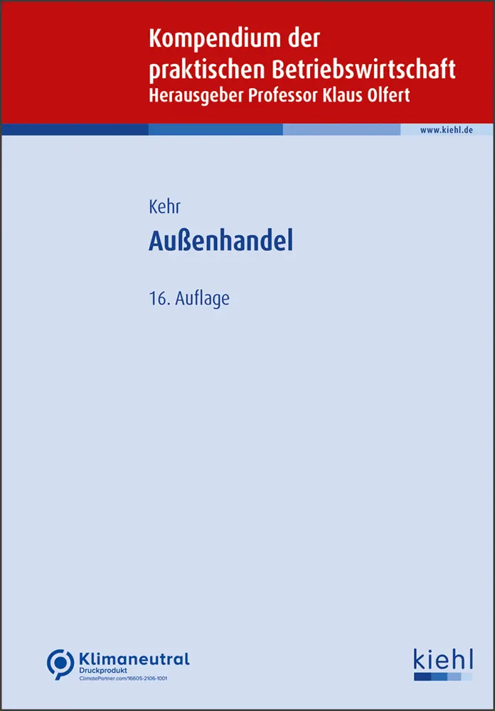 Cover: 9783470111766 | Außenhandel | Henning Kehr | Taschenbuch | Broschur | Deutsch | 2023