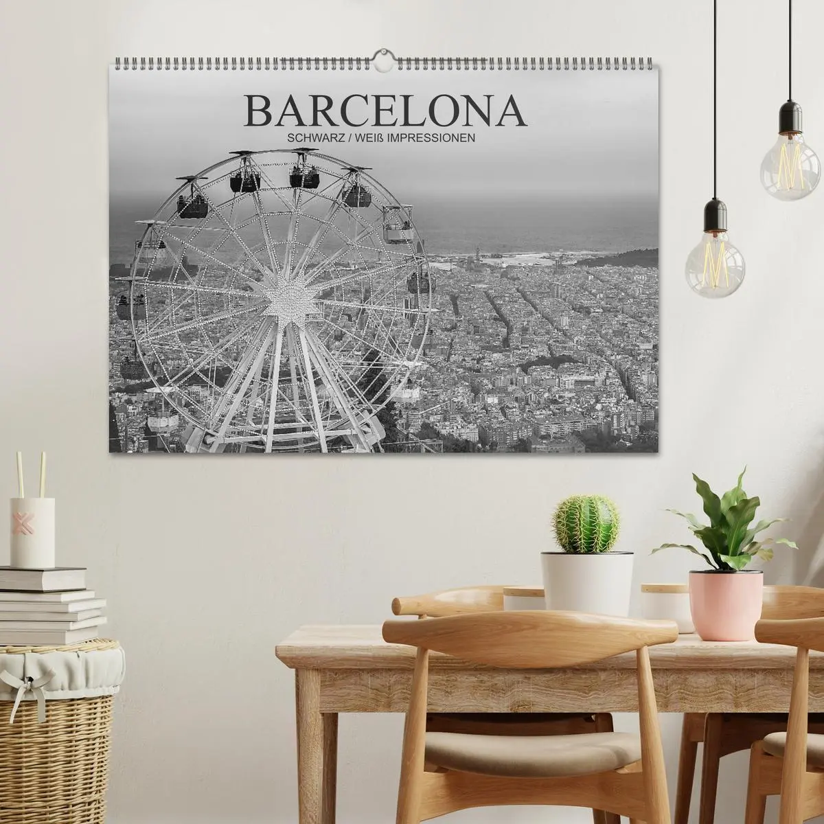 Bild: 9783516121766 | Barcelona Schwarz / Weiß Impressionen (Wandkalender 2026 DIN A2...