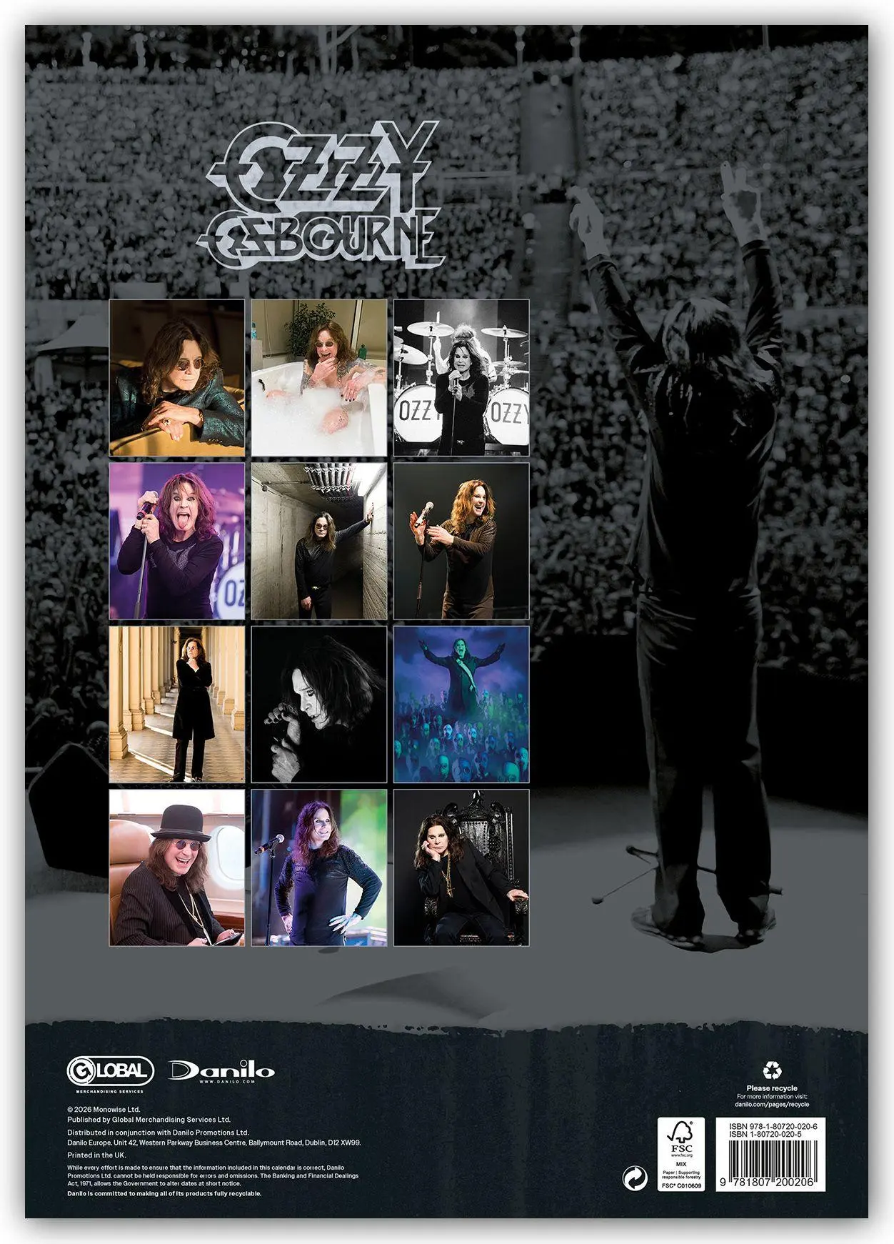 Bild: 9783803531766 | Ozzy Osbourne 2027 - A3-Posterkalender | Kalender | Wall-Kalender