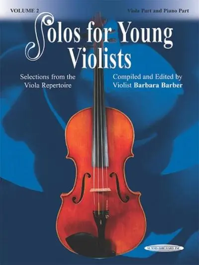 Cover: 9781589511866 | Solos for Young Violists, Vol 3 | Selections from the Viola Repertoire