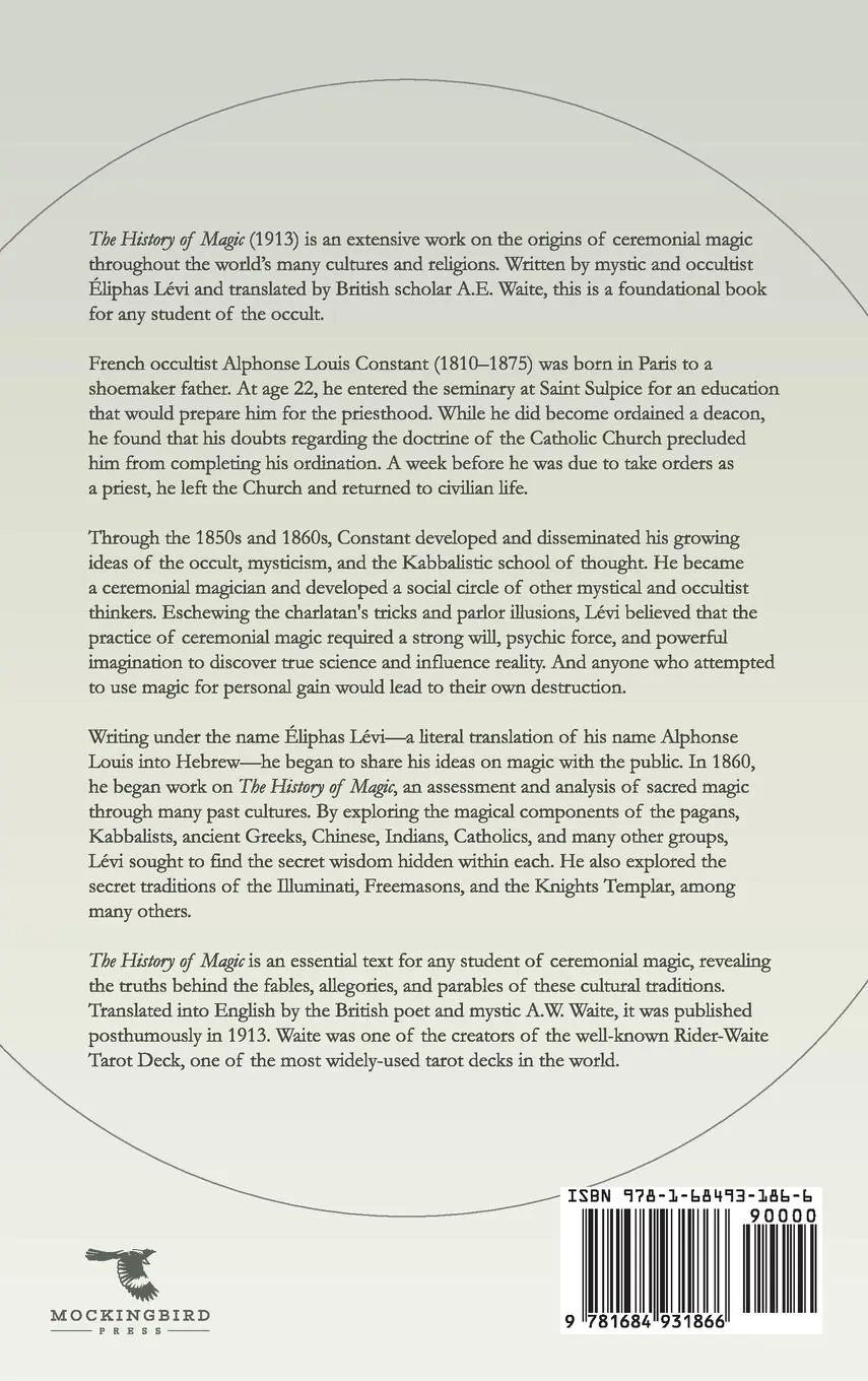 Rückseite: 9781684931866 | The History of Magic | Eliphas Levi (u. a.) | Buch | Englisch | 2023