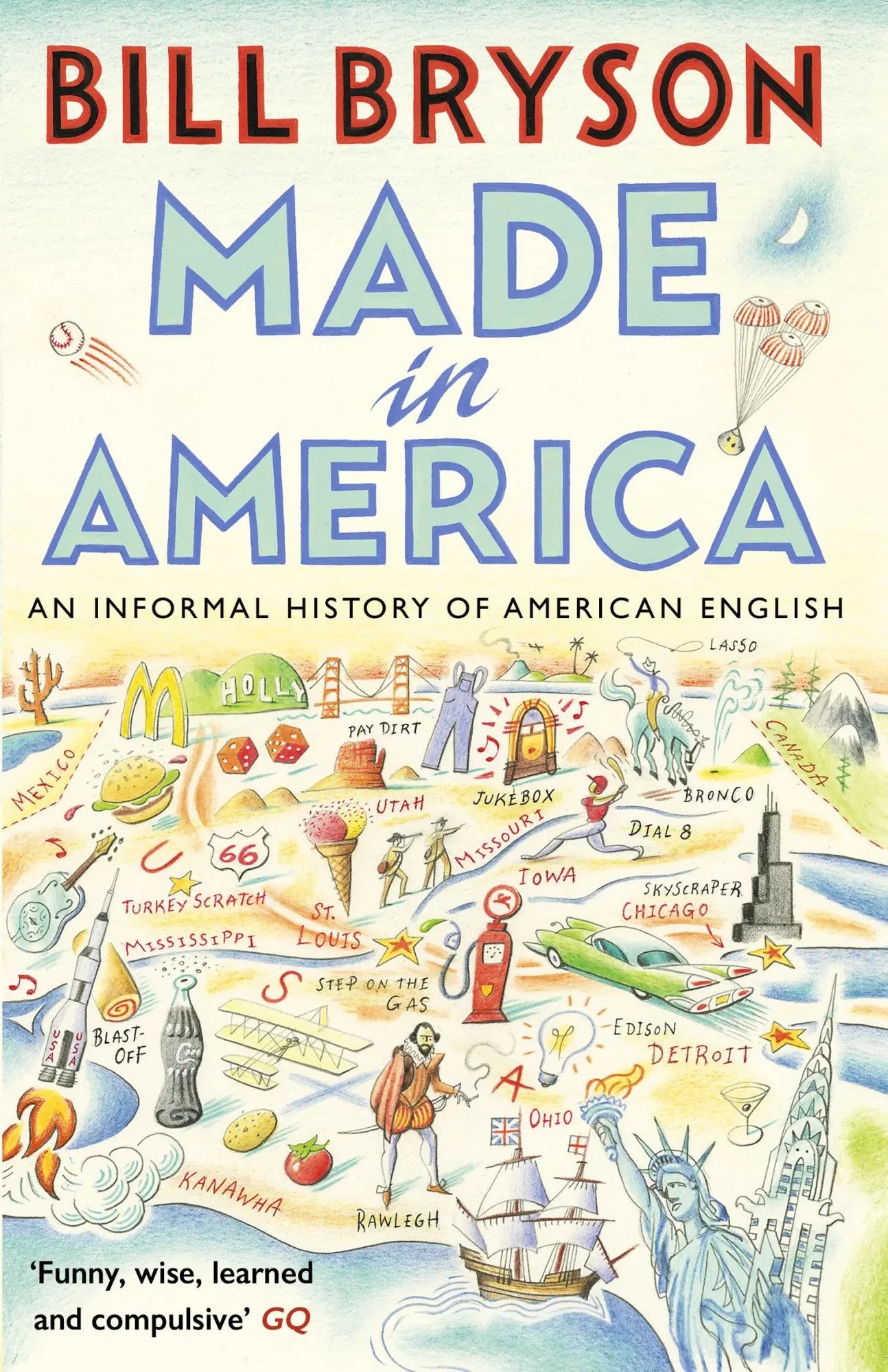 Cover: 9781784161866 | Made in America | An Informal History of American English | Bryson