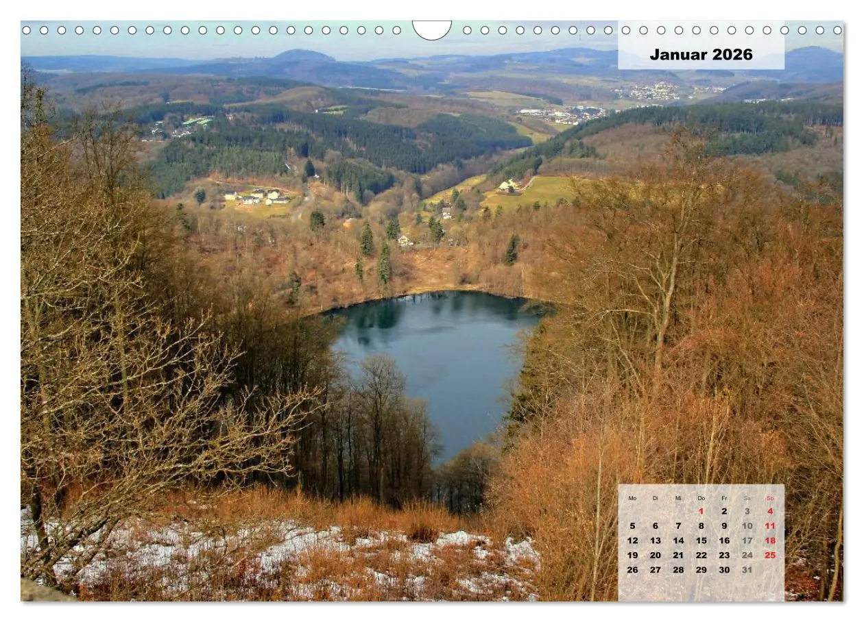 Bild: 9783457951866 | Die Eifel und ihre Regionen - Die Vulkaneifel (Wandkalender 2026...