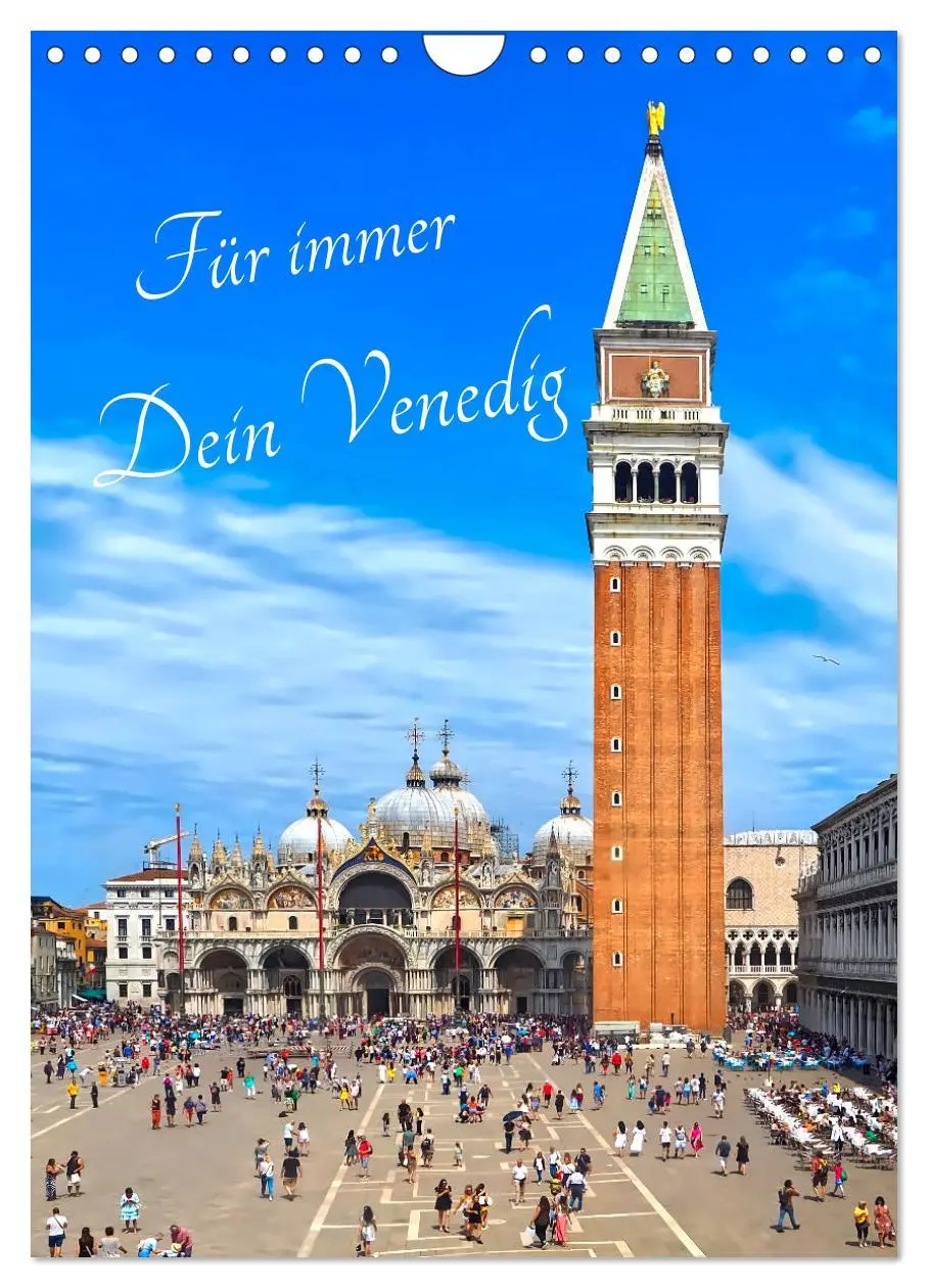 Cover: 9783516351866 | Für immer Dein Venedig (Wandkalender 2026 DIN A4 hoch), CALVENDO...