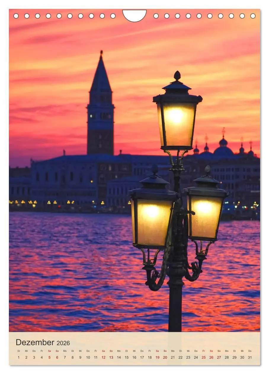 Bild: 9783516351866 | Für immer Dein Venedig (Wandkalender 2026 DIN A4 hoch), CALVENDO...