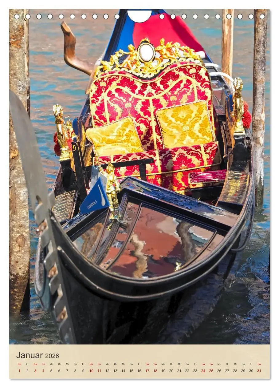 Bild: 9783516351866 | Für immer Dein Venedig (Wandkalender 2026 DIN A4 hoch), CALVENDO...