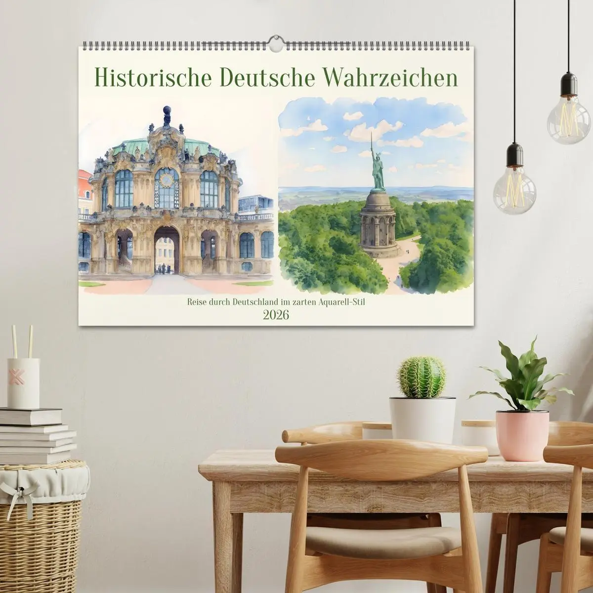 Bild: 9783516731866 | Historische Deutsche Wahrzeichen (Wandkalender 2026 DIN A2 quer),...