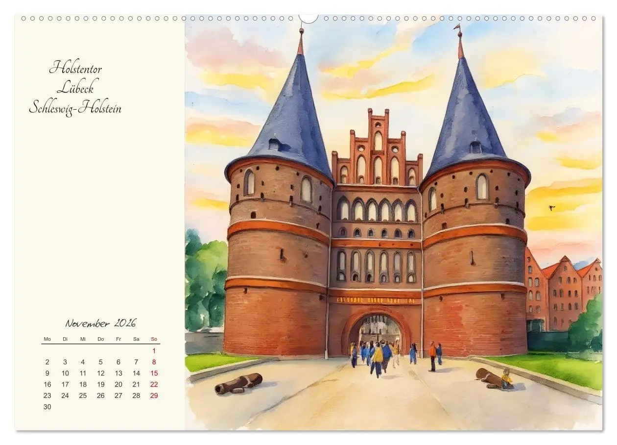 Bild: 9783516731866 | Historische Deutsche Wahrzeichen (Wandkalender 2026 DIN A2 quer),...