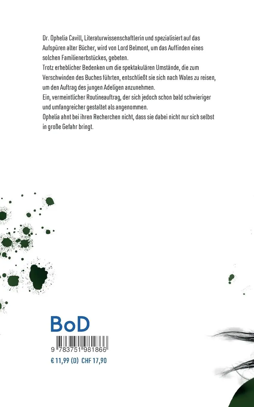 Rückseite: 9783751981866 | Ophelia mischt sich ein | Karin Beck | Taschenbuch | Paperback | 2020