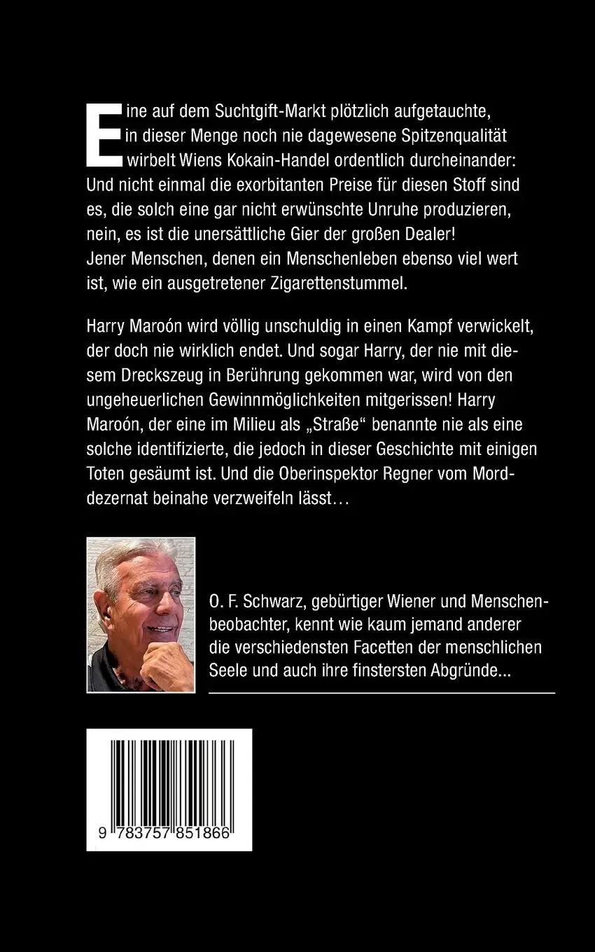 Rückseite: 9783757851866 | Kokain - Deine letzte Straße | O. F. Schwarz | Taschenbuch | Paperback