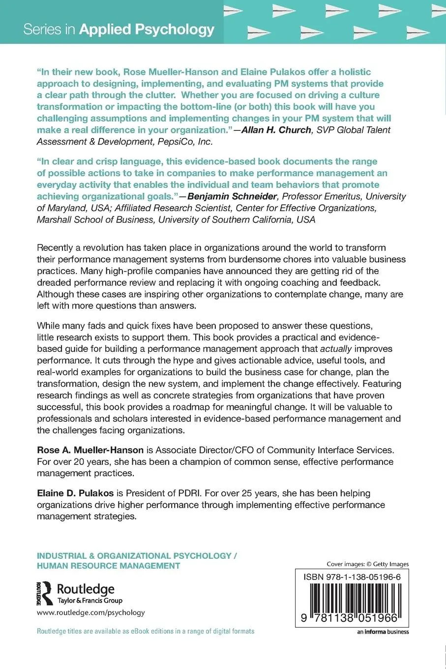 Rückseite: 9781138051966 | Transforming Performance Management to Drive Performance | Taschenbuch