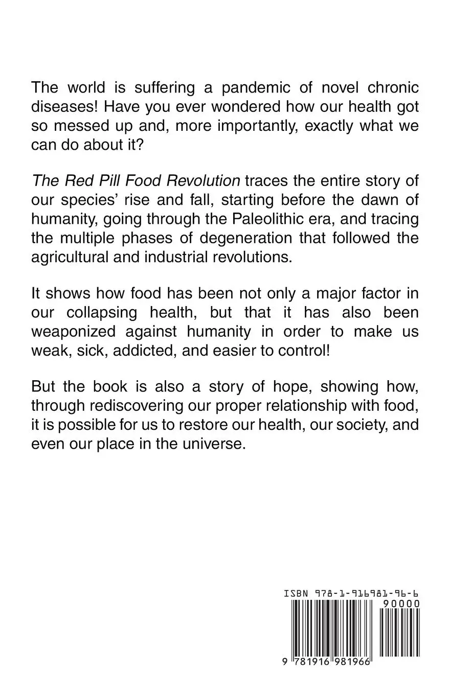 Rückseite: 9781916981966 | The Red Pill Food Revolution | Ben Hunt | Taschenbuch | Englisch