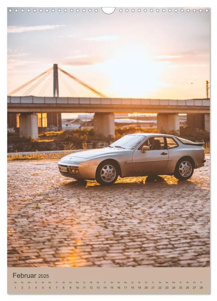 Bild: 9783435921966 | Porsche 944 - Fine Art (Wandkalender 2025 DIN A3 hoch), CALVENDO...