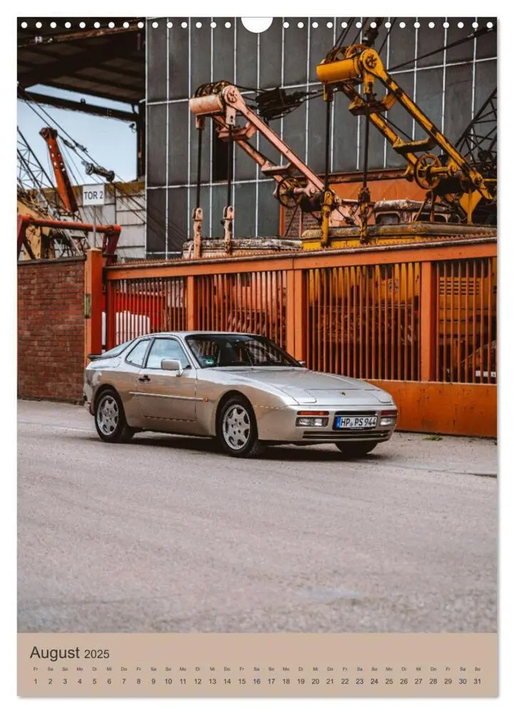 Bild: 9783435921966 | Porsche 944 - Fine Art (Wandkalender 2025 DIN A3 hoch), CALVENDO...