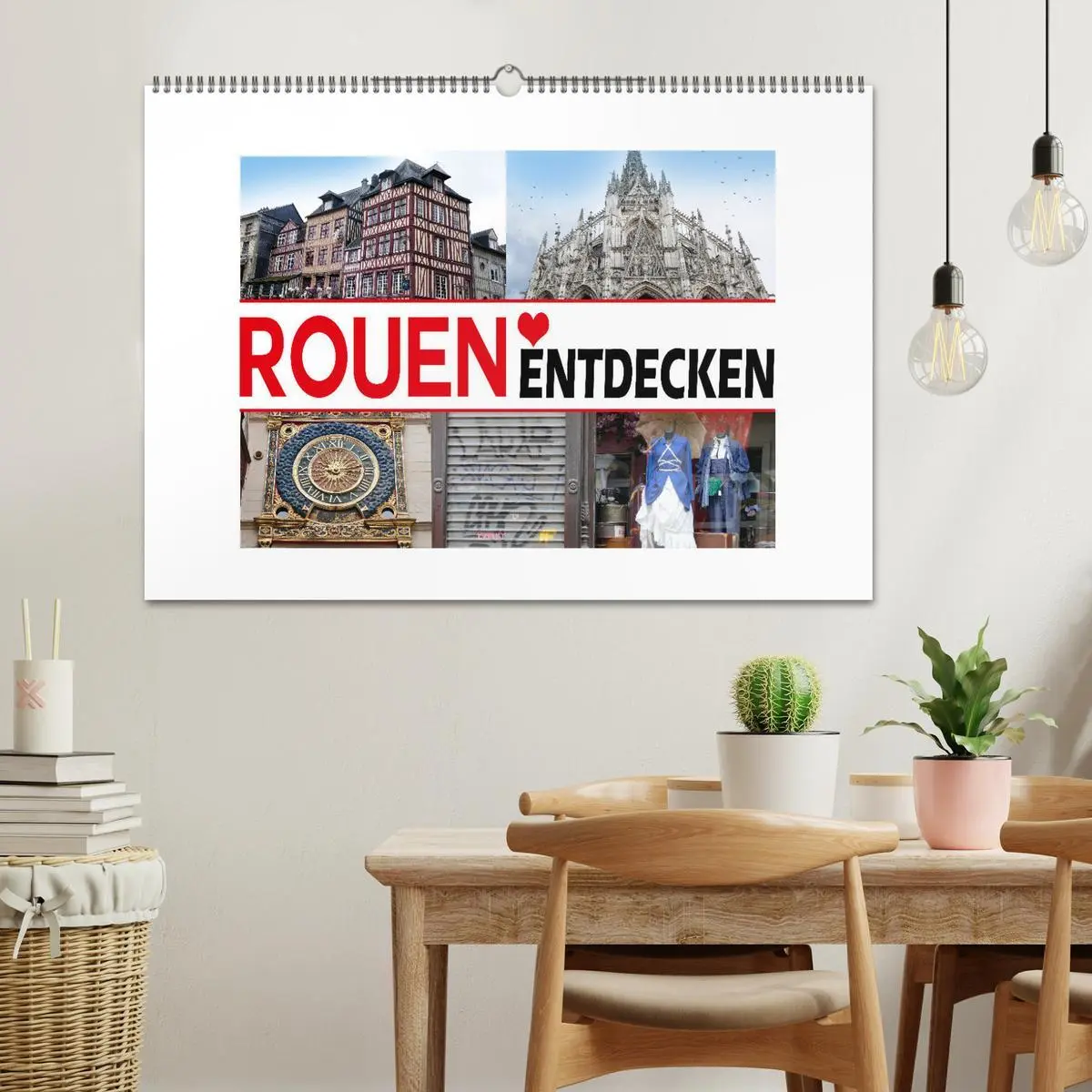 Bild: 9783457321966 | Rouen entdecken (Wandkalender 2026 DIN A2 quer), CALVENDO...