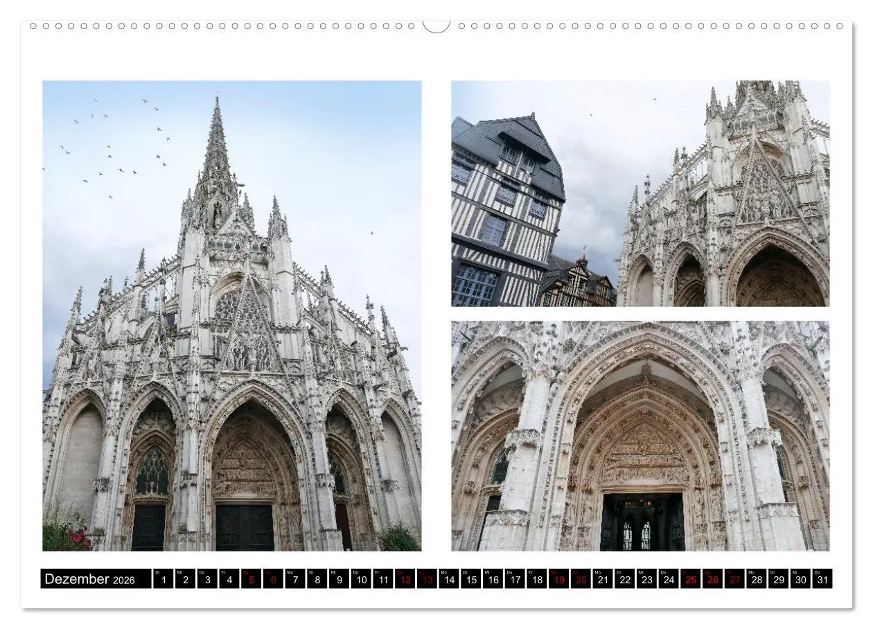 Bild: 9783457321966 | Rouen entdecken (Wandkalender 2026 DIN A2 quer), CALVENDO...