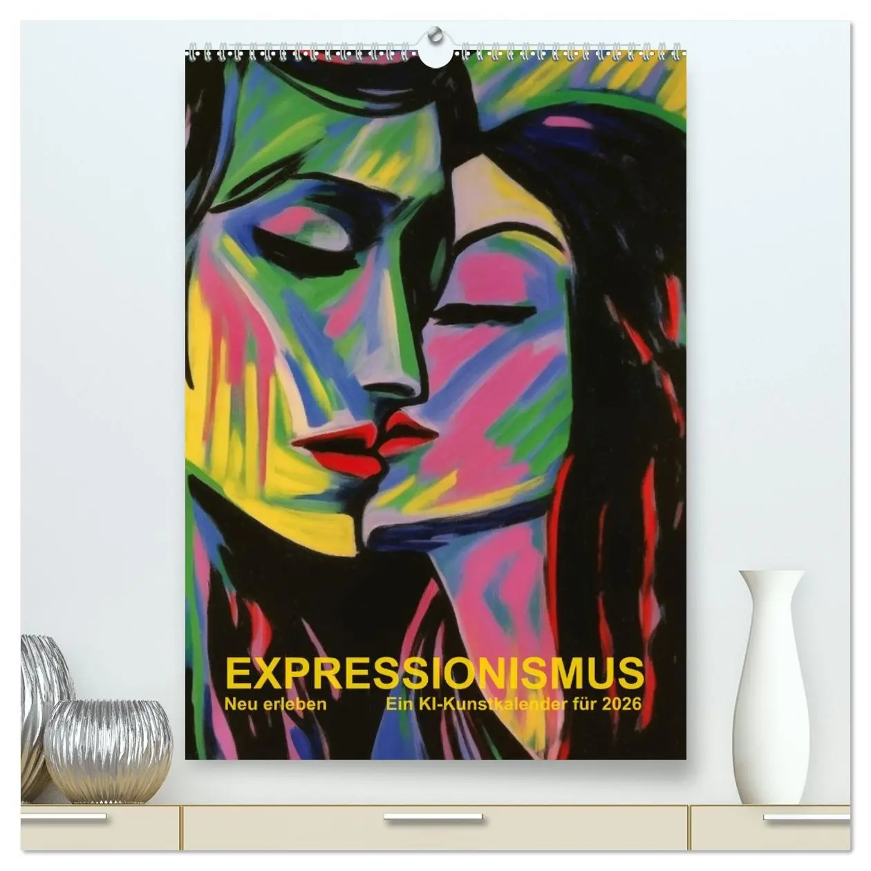 Cover: 9783457941966 | EXPRESSIONISMUS Neu Erleben Ein KI-Kunstkalender (hochwertiger...