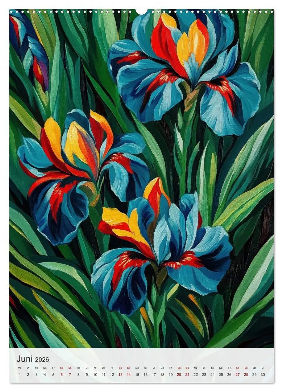 Bild: 9783457941966 | EXPRESSIONISMUS Neu Erleben Ein KI-Kunstkalender (hochwertiger...